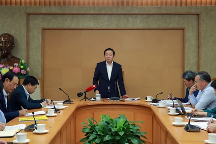 Phó Thủ tướng đề nghị Bộ Giao thông vận tải huy động, điều phối nhân lực “chi viện” cho các trung tâm đăng kiểm ở Hà Nội, Thành phố Hồ Chí Minh. (Ảnh: VGP)