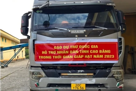 Gạo dự trữ quốc gia hỗ trợ nhân dân trong thời gian giáp hạt năm 2023.