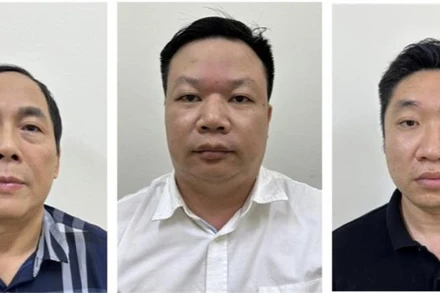 Các đối tượng (từ trái qua phải): Hoàng Quốc Hùng, Lương Nhân Hòa, Nguyễn Đình Cảnh.