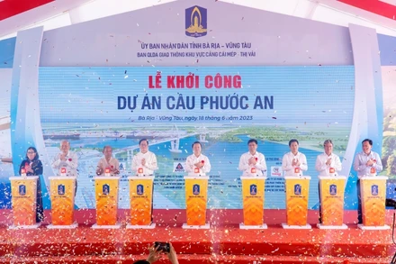 Khởi công dự án xây dựng cầu Phước An.