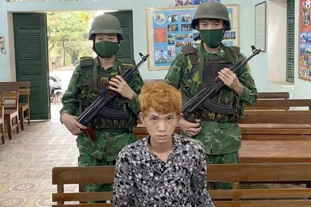 Đối tượng Trần Văn Thọ cùng 1kg ma túy đá trong chuyên án A1-822p.