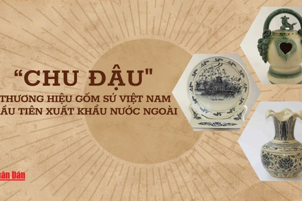 “Chu Đậu” - thương hiệu gốm sứ Việt Nam đầu tiên xuất khẩu nước ngoài