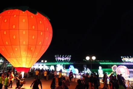 Lễ hội khinh khí cầu được tổ chức tại Cần Thơ.
