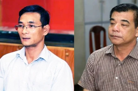 Cơ quan Công an làm việc với Thắng và Chí.