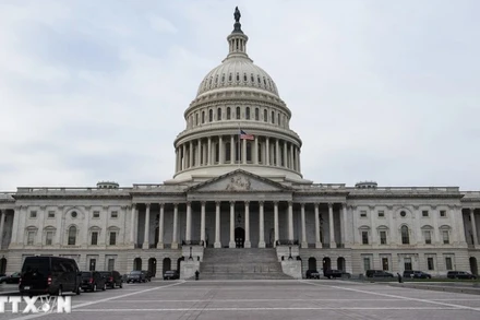 Tòa nhà Quốc hội Mỹ tại Washington, DC.( Ảnh: AFP/TTXVN)