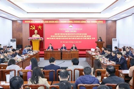 Quang cảnh Hội nghị. (Ảnh: Vinh Diệp)