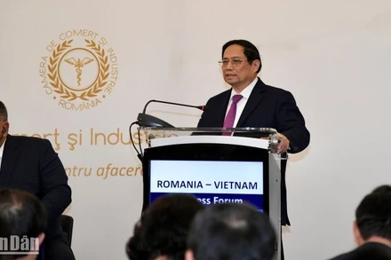 Thủ tướng Phạm Minh Chính phát biểu tại Diễn đàn.