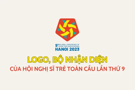 [Infographics] Logo và bộ nhận diện của Hội nghị Nghị sĩ trẻ toàn cầu lần thứ 9