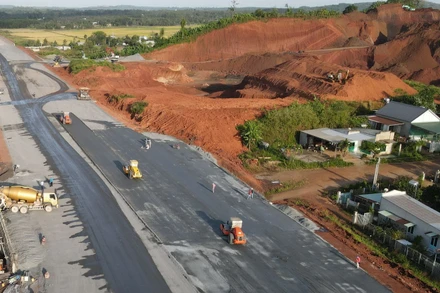 Khu vực dự án cải tạo đất nông nghiệp tại đồi Bình Minh, xã Suối Cát, huyện Xuân Lộc, tỉnh Đồng Nai.
