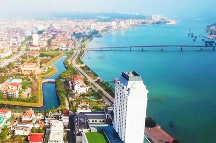 Một góc thành phố Đồng Hới, tỉnh Quảng Bình.