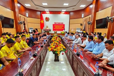 Quang cảnh buổi lễ.