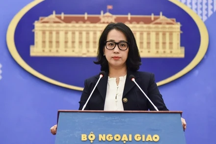 Người Phát ngôn Bộ Ngoại giao Việt Nam Phạm Thu Hằng.