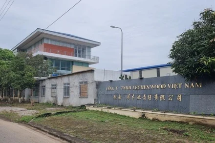 Tài sản dự án nhà máy ván MDF được Công ty TNHH Lechenwood Việt Nam mua lại và sản xuất hiệu quả.