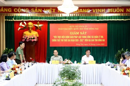Quang cảnh buổi giám sát.