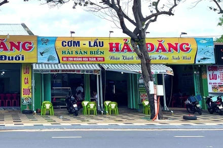 Địa chỉ căn villa quảng cáo chỉ là 1 quán lẩu.