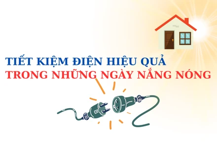 [Infographic] Những cách tiết kiệm điện hiệu quả mùa nắng nóng