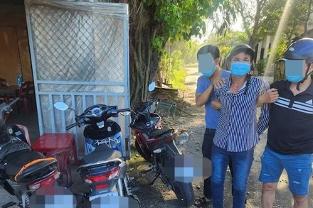 Đối tượng Võ Văn Lắm bị bắt giữ tại tỉnh Thừa Thiên Huế. (Ảnh: Công an cung cấp)