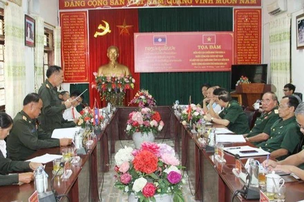 Tọa đàm giữa Hội Cựu chiến binh tỉnh Sơn La và Hiệp hội Cựu chiến binh tỉnh Xaysomboun.