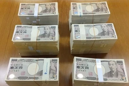 Đồng yen của Nhật Bản. (Ảnh: AFP/TTXVN)