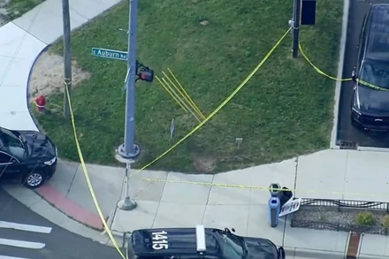 Khu vực xảy ra vụ xả súng. (Nguồn: AP)