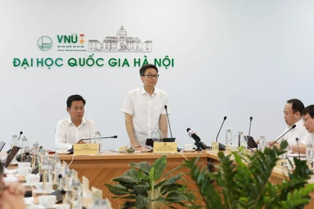 Phó Thủ tướng Vũ Đức Đam kết luận buổi làm việc.