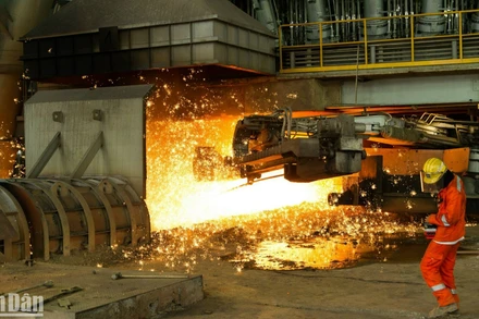 Chỉ số sản xuất công nghiệp năm 2023 của Hà Tĩnh tăng 8%.