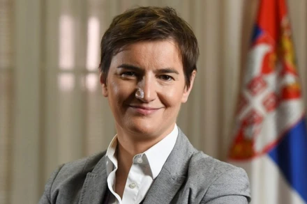 Cựu Thủ tướng Ana Brnabic được bầu làm Chủ tịch Quốc hội mới của Serbia. (Nguồn: Reuters)