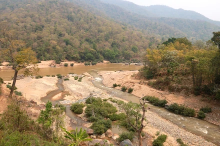 Khung cảnh hoang sơ nơi đoàn quân Tây Tiến từng chiến đấu.