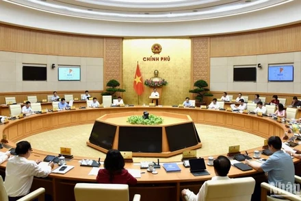 Phiên họp Chính phủ chuyên đề về xây dựng pháp luật tháng 6/2023.