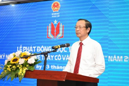 Thứ trưởng Bộ Giáo dục và Đào tạo Phạm Ngọc Thưởng.