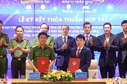 Tổng công ty VTC và C07 ký kết Thỏa thuận hợp tác về tuyên truyền, phổ biến kiến thức pháp luật, kỹ năng phòng cháy, chữa cháy và cứu nạn, cứu hộ trên nền tảng số VTC.