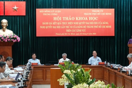 Quang cảnh buổi Hội thảo.