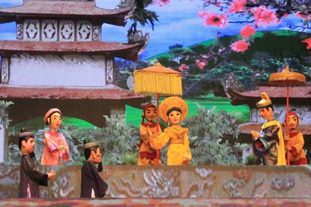 Cuộc thi Tài năng múa rối toàn quốc năm 2022 được tổ chức tại Nhà hát Múa Rối Việt Nam. (Ảnh minh họa)