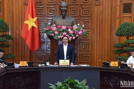 Thủ tướng Phạm Minh Chính chủ trì cuộc họp.