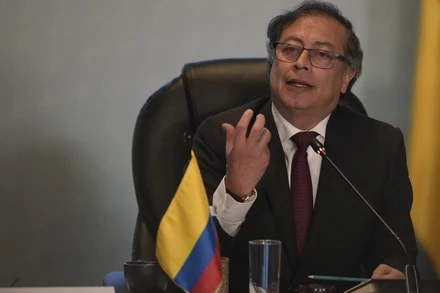 Tổng thống Colombia Gustavo Petro. (Ảnh: AFP/TTXVN)