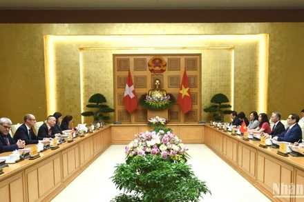 Quang cảnh cuộc hội kiến.