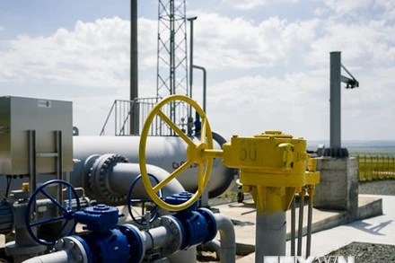 Một trạm trung chuyển khí đốt tự nhiên tại Lozenets, Bulgaria. (Ảnh: AFP/TTXVN)