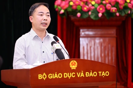 Phó Cục trưởng Quản lý chất lượng, Bộ Giáo dục và Đào tạo Nguyễn Ngọc Hà thông tin những điểm mới Kỳ thi tốt nghiệp THPT năm 2025