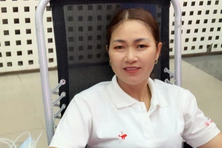 Chị Lê Thị Vinh (Thường Tín, Hà Nội).