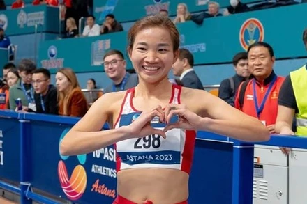 Vận động viên Nguyễn Thị Oanh. (Nguồn: Thể thao Việt Nam)