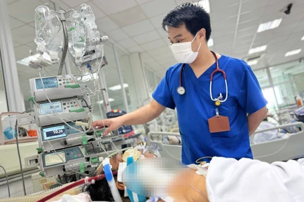 Bệnh nhân phải can thiệp ECMO.