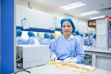  Thạc sĩ Đỗ Thị Hiền, Phó trưởng khoa Điều chế các thành phần máu, Viện Huyết học-Truyền máu Trung ương.