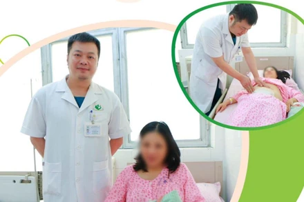 Sản phụ được mổ lấy thai kịp thời.