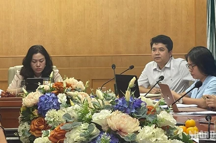 Lãnh đạo Cục Phòng, chống HIV/AIDS cung cấp thông tin về công tác phòng, chống HIV/AIDS.