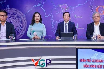 Các khách mời tham dự Tọa đàm. (Ảnh: VGP)