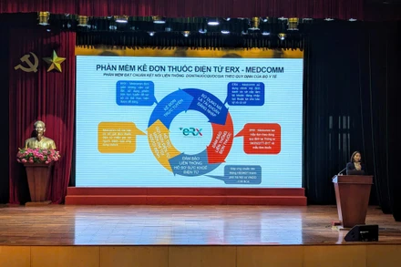 Tập huấn liên thông đơn thuốc điện tử lên Hệ thống đơn thuốc quốc gia.