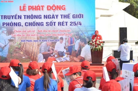 Lễ phát động truyền thông hưởng ứng Ngày thế giới phòng chống sốt rét (25/4).