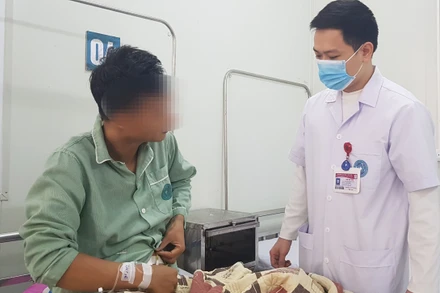 Bệnh nhân đang hồi phục sức khỏe.