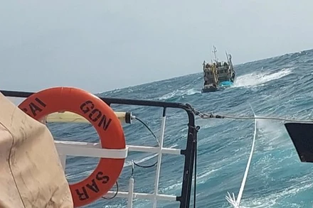 Ứng cứu tàu cá kịp thời.