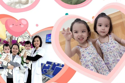 Những em bé lớn lên khỏe mạnh dù sinh non. 